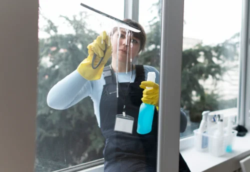 Nettoyage de vitres intérieures et extérieures à Neuilly-en-Dun